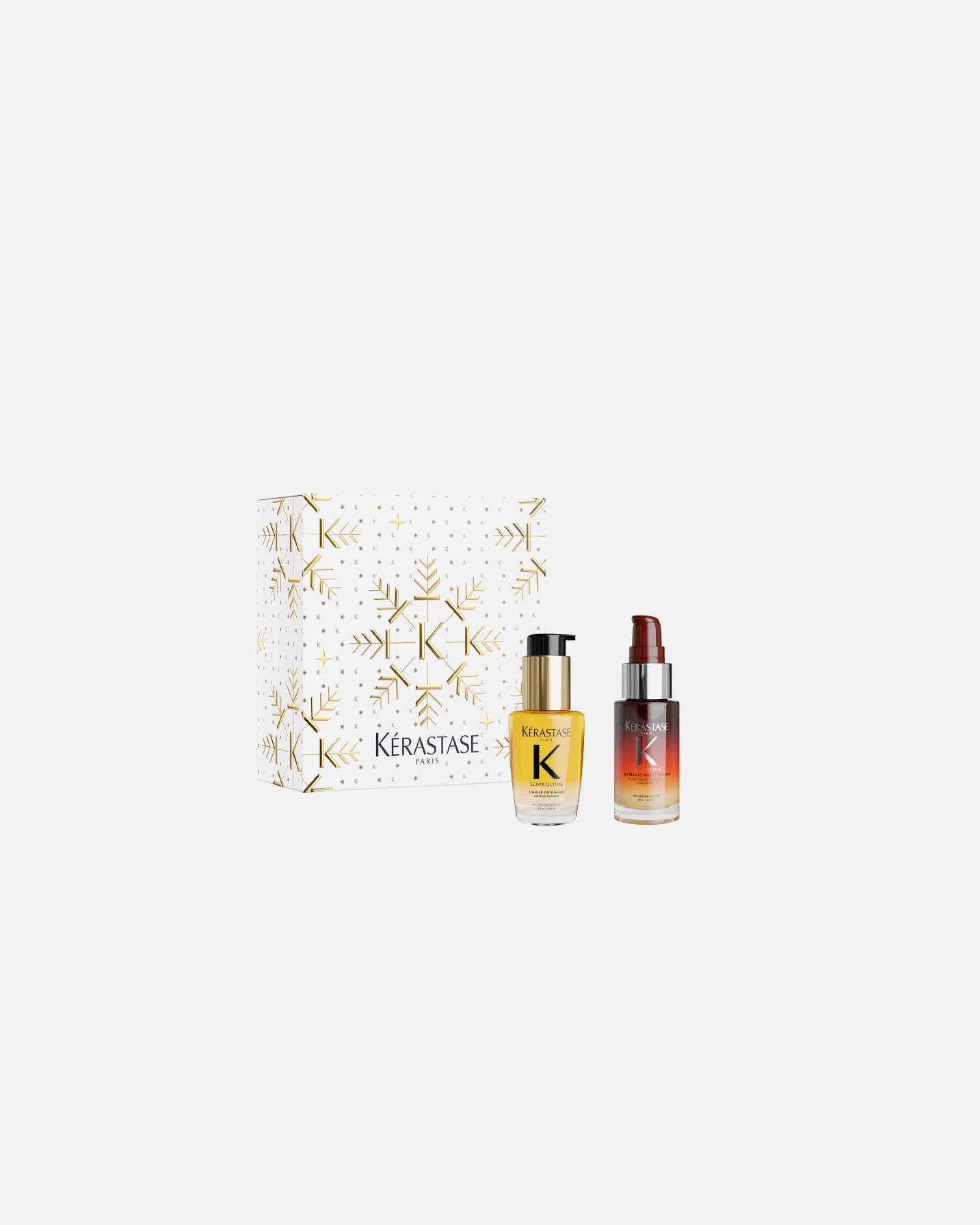 Haarpflegeset für Unisex Kérastase Elixir Ultime Mini Duo XMas 1 Stück