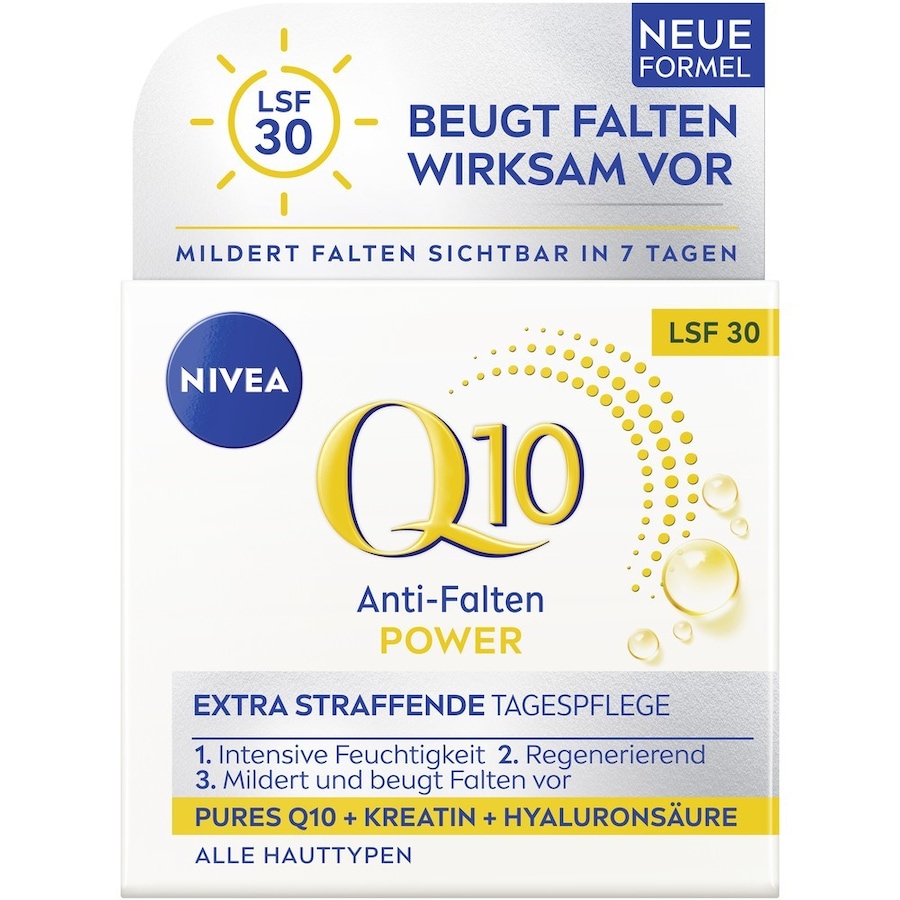 NIVEA Q10 Anti Falten Power LSF 30 Tagescreme 50 ml Damen