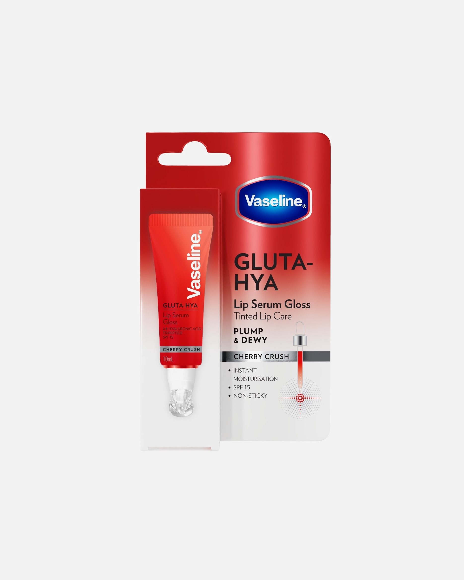 Lippenserum für Unisex Vaseline Gluta-Hya 10 ml