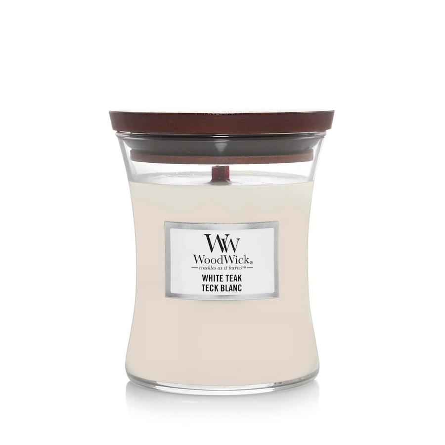 WoodWick White Teak Kerze 658 g
