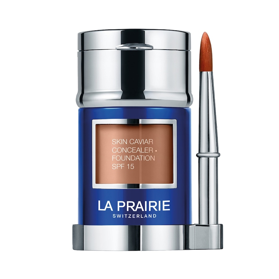 La Prairie Skin Caviar Complexion Collection Concealer- SPF 15 Foundation SUNSET - BEIGE 30 ml Hellbraun