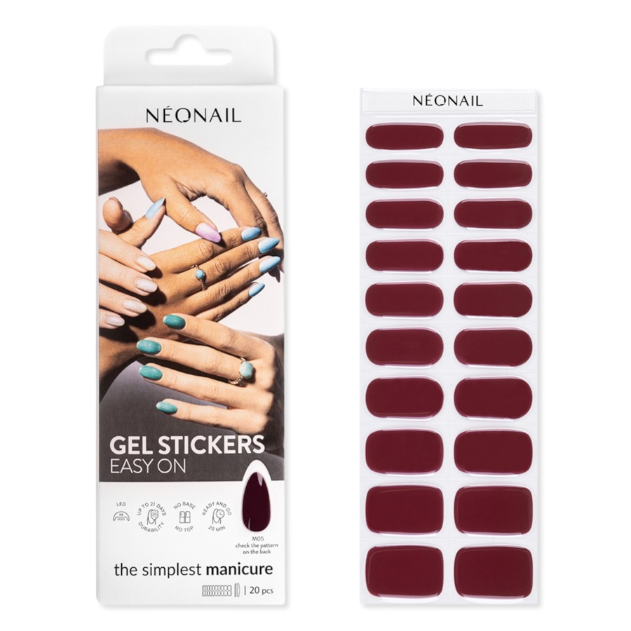 NEONAIL Gel Stickers Easy OnMake-up | 1.0 pieces | 12,79 / 1.0 pieces