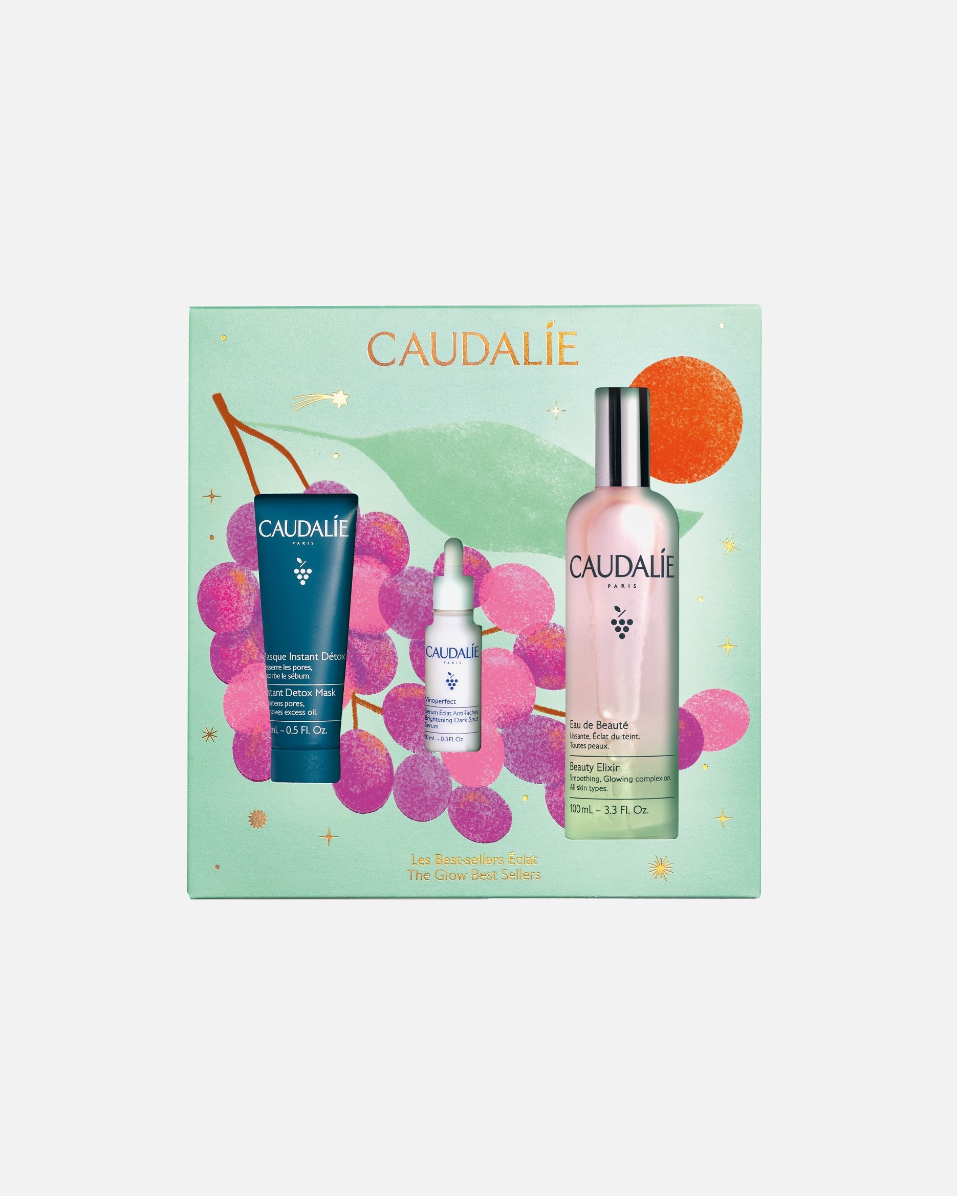 Gesichtspflegeset für Unisex Caudalie Vinoperfect Beauty Elixir Set - Xmas 2026 1 Stück
