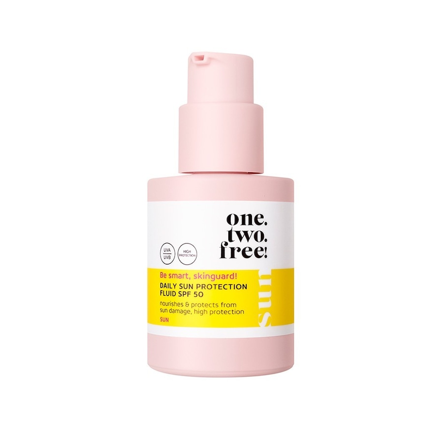 one.two.free! Daily Sun Protection Fluid SPF 50 Sonnencreme 30 ml