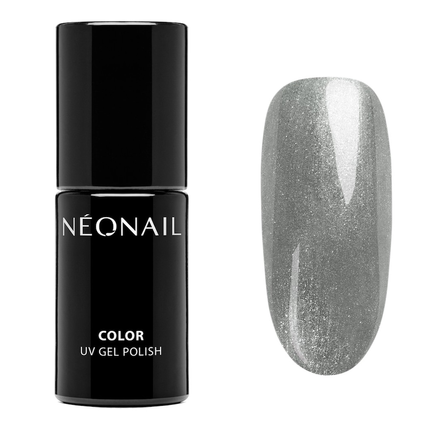 NEONAIL Color UV-Nagellack Silver Sheen 7.2 ml Grau