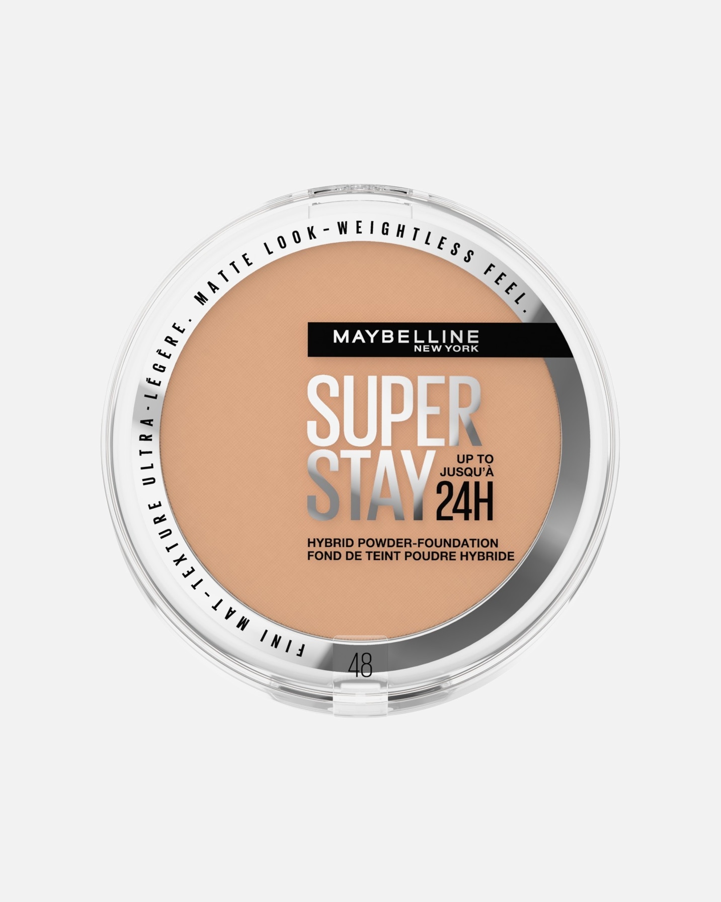 Foundation für Unisex Maybelline Super Stay 24H Hybrid Powder-Foundation Nr. 48