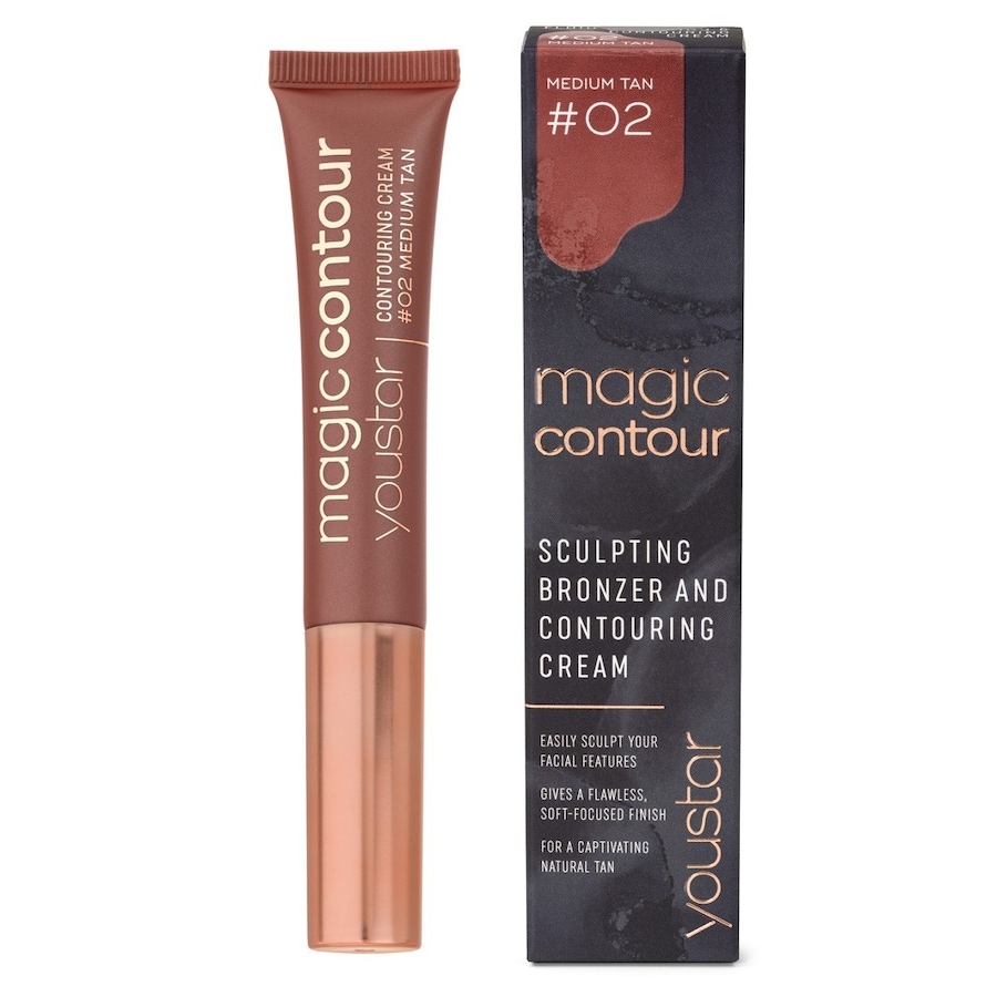 youstar Magic Contour Contouring Cream Stick 02 Medium Tan 15 ml Damen