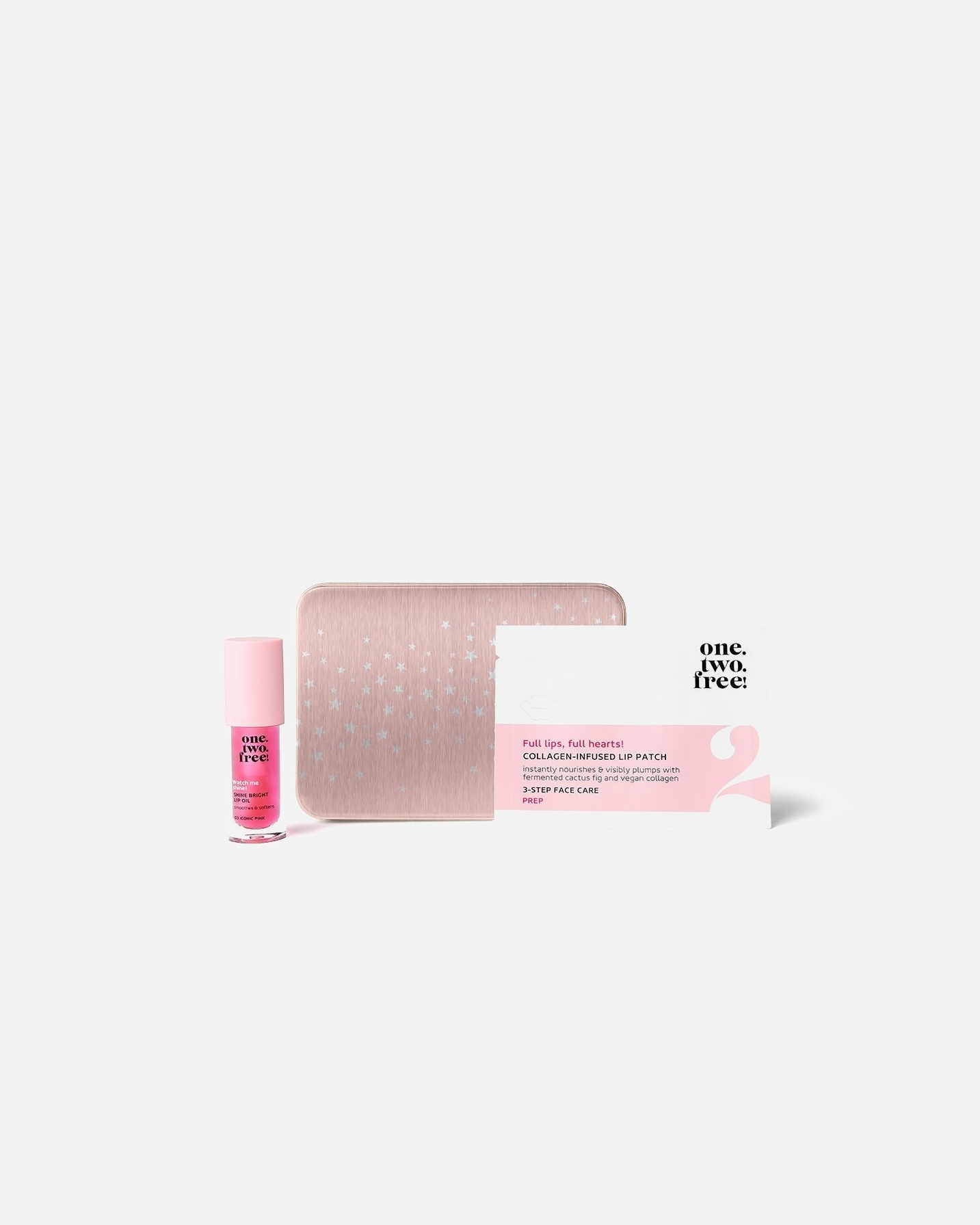 Gesichtspflegeset für Unisex one.two.free! Caring Lip Kit 1 Stück
