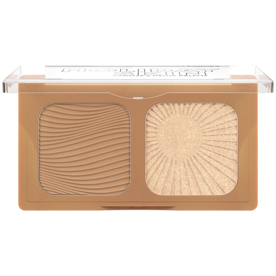 Catrice Holiday & Skin Bronze Glow Palette Lidschatten 010 - OUT OF OFFICE 5.5 g Hellbraun