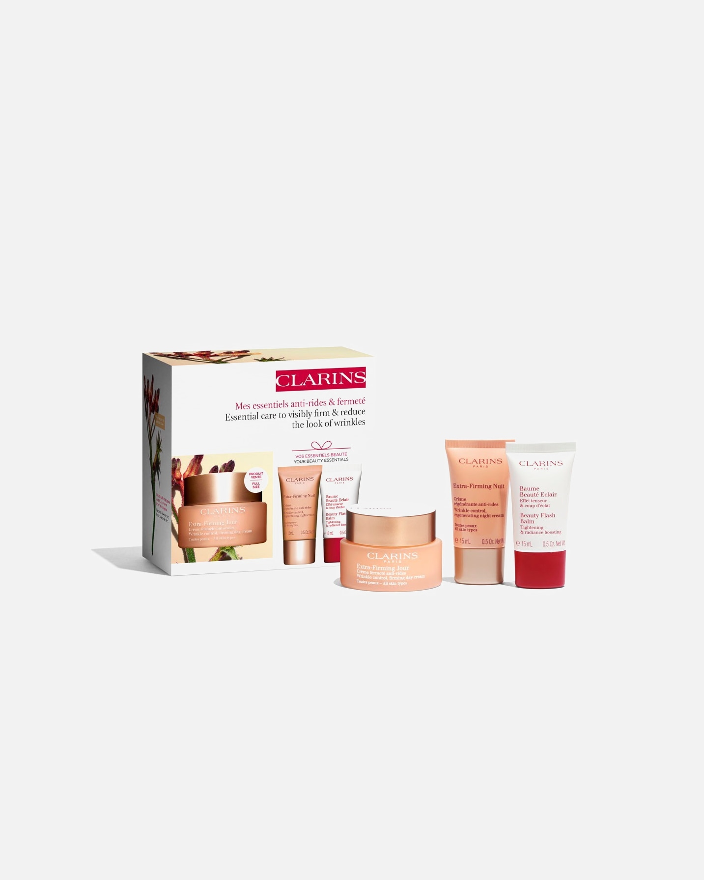 Gesichtspflegeset für Weiblich Clarins Extra-Firming 40+ Extra-Firming Set Extra-Firming Set