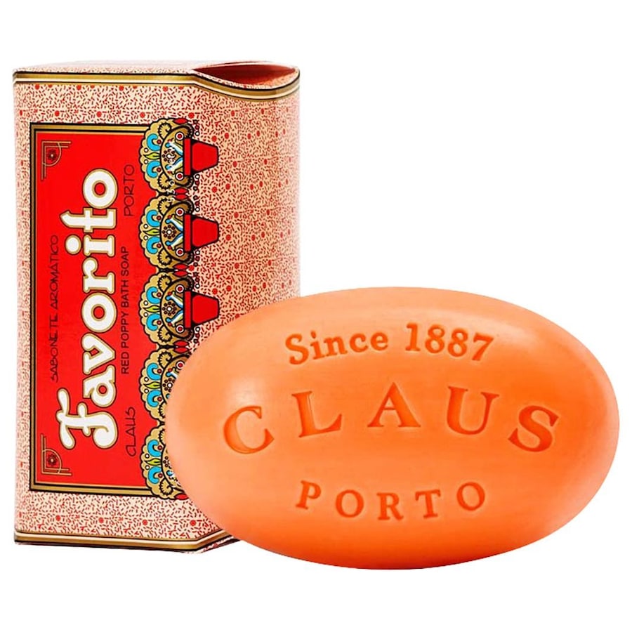 Claus Porto Favorito Red Poppy Soap Körperseife 150 g