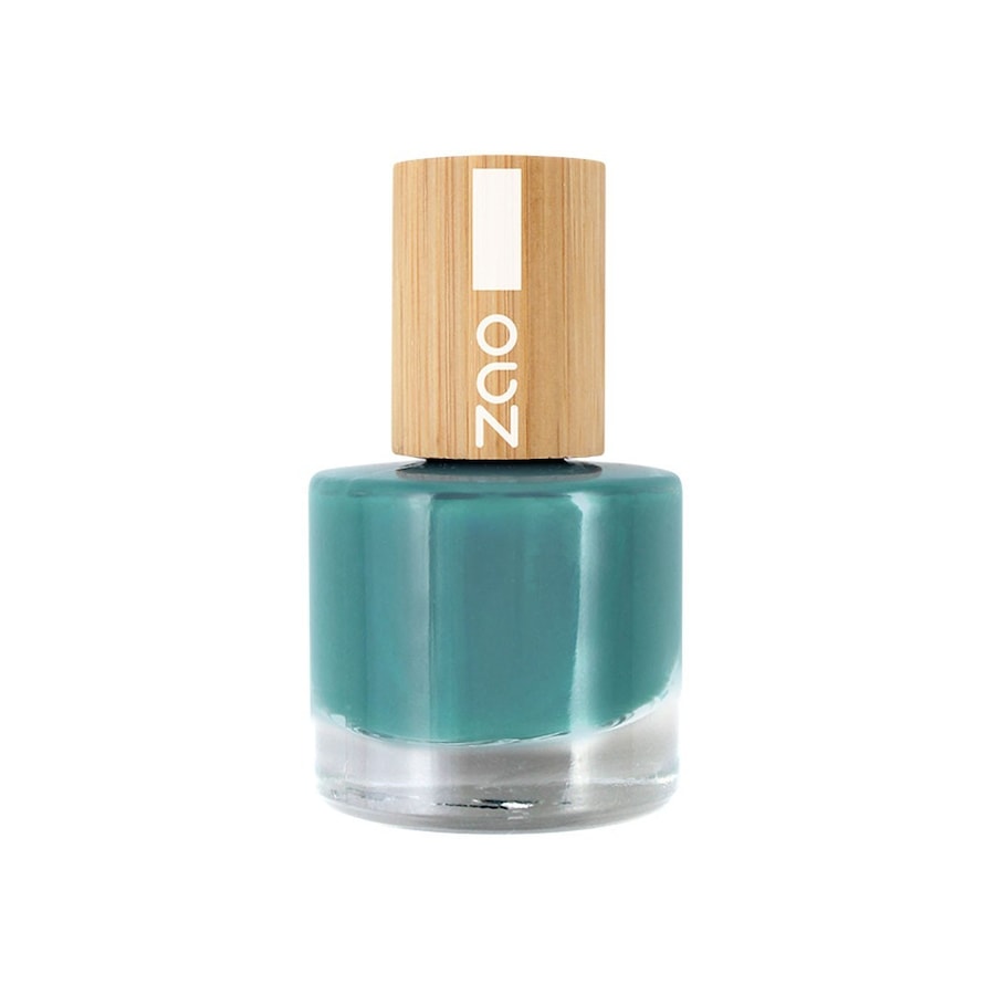 ZAO Nailpolish Nagellack 676 - BISCAY BAY 8 ml Schwarz