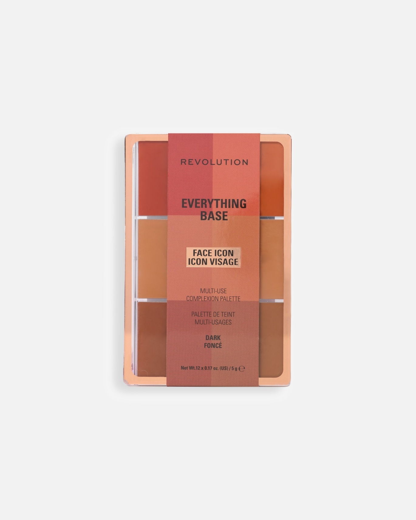Lidschatten für Unisex REVOLUTION Complexion Palette 5 g