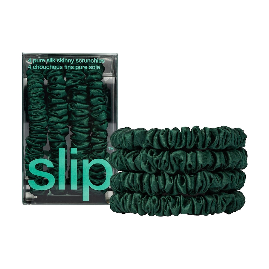 Slip Pure Silk Skinny Scrunchies Haarschmuck Forest