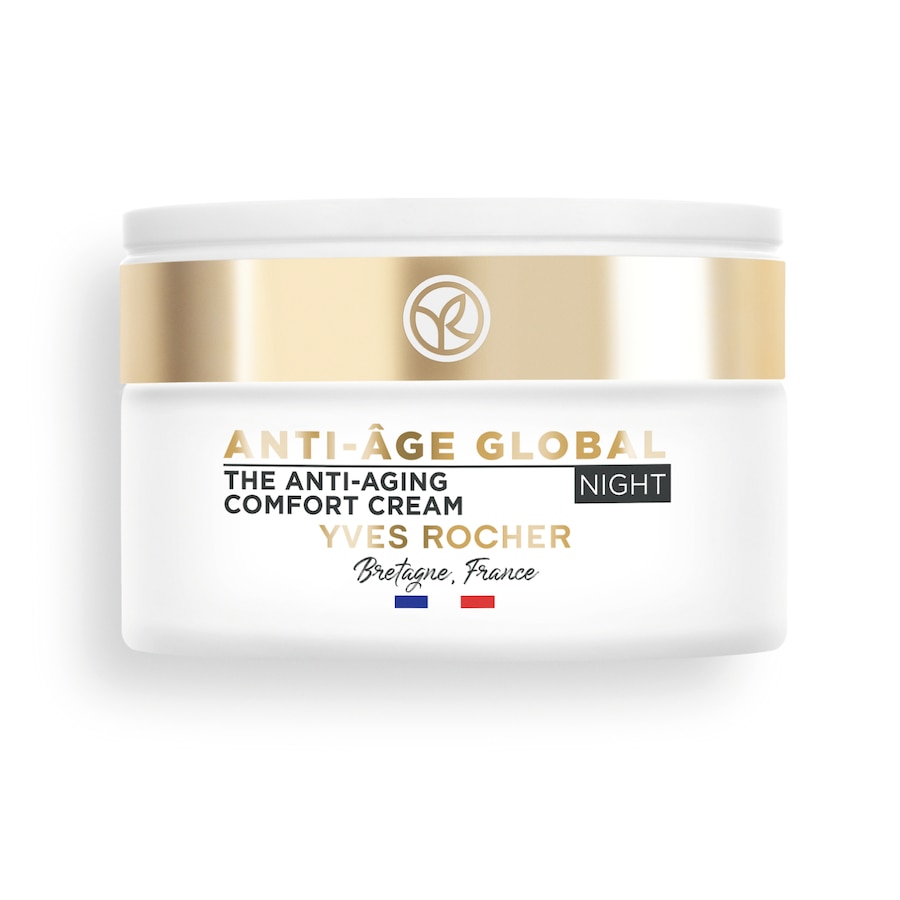 Yves Rocher Anti-Age Global Korrigierende Verwöhn-Creme Nachtcreme 50 ml Damen