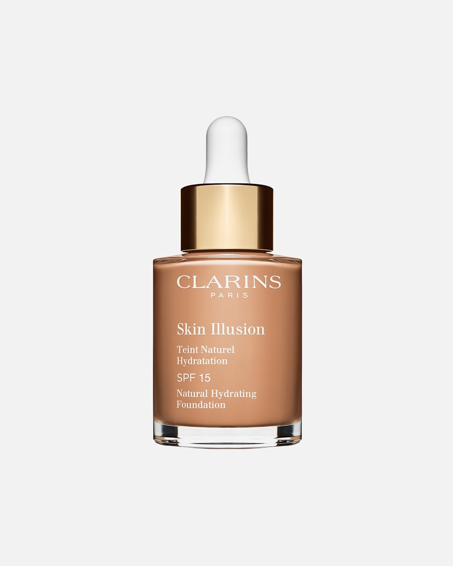 Foundation für Unisex Clarins Default Brand Line Skin Illusion SPF 15 112 - AMBER