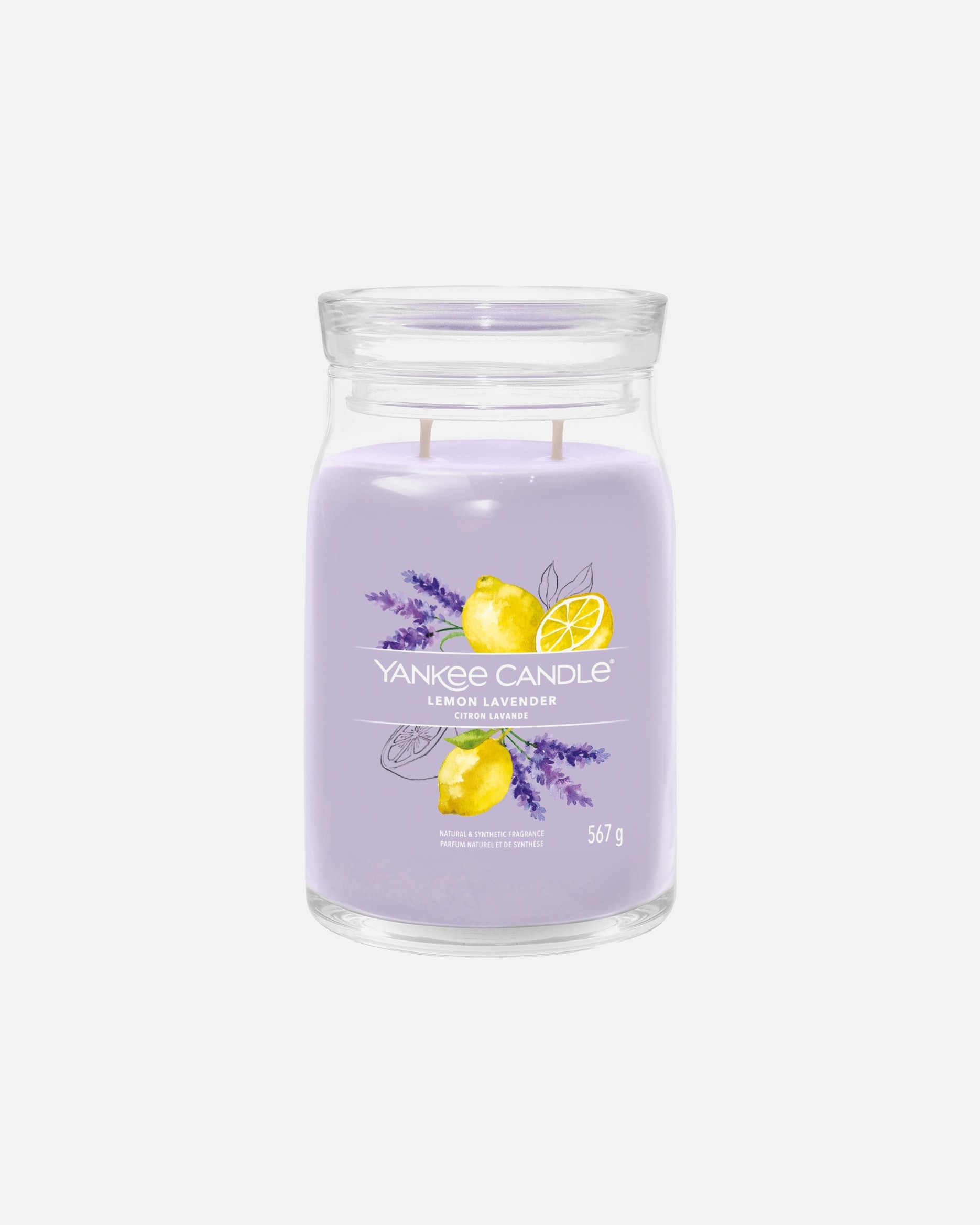 Kerze für Unisex YANKEE CANDLE Default Brand Line Lemon Lavender 567 g - Signature