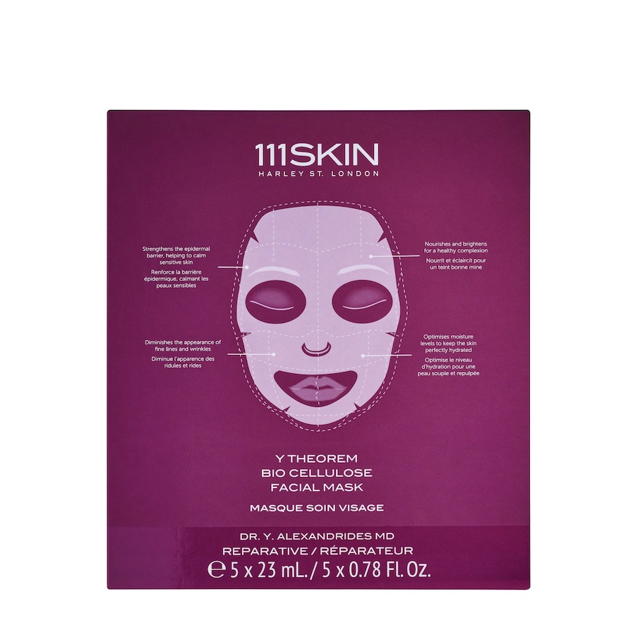 111Skin Y Theorem Biocellulose Mask Box Tuchmaske 115 ml