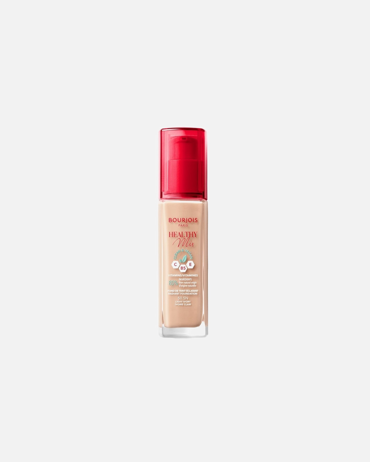 Foundation für Weiblich Bourjois Healthy Mix Foundation 50.0 Light