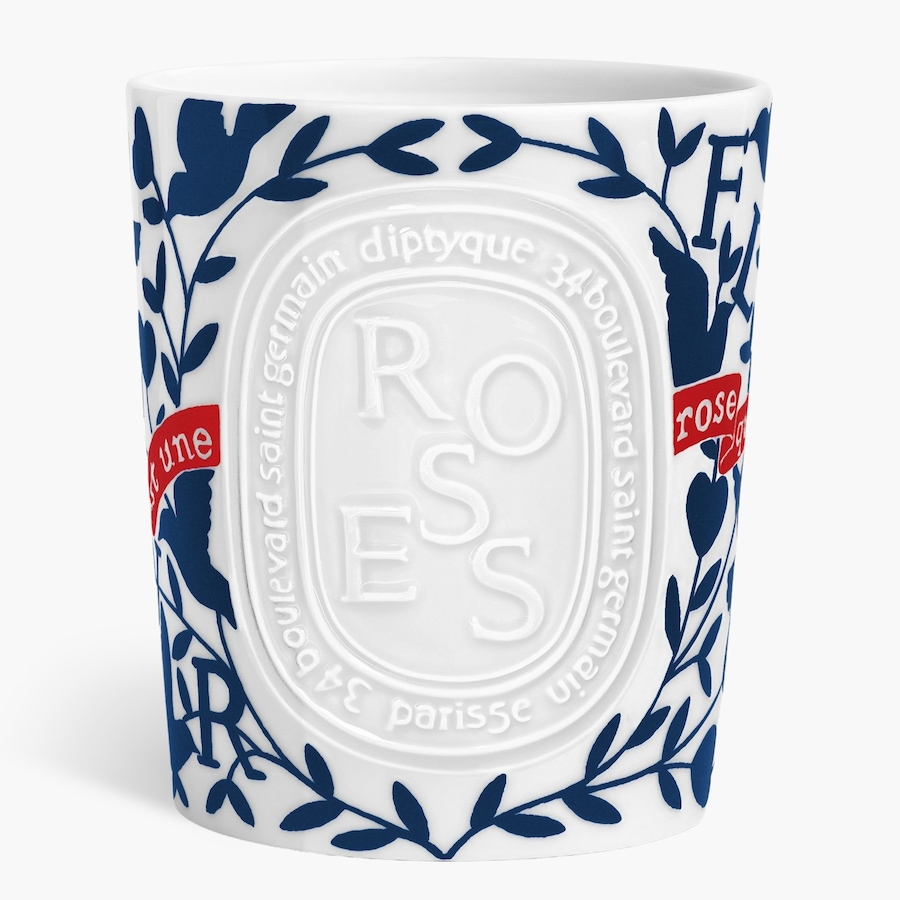 Diptyque Limited Valentines Roses Large Candle Kerze 600 g