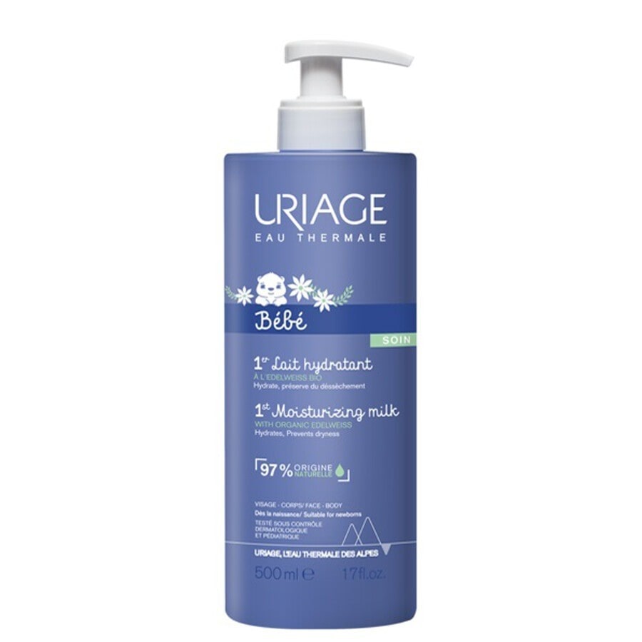 Uriage 1ERA Feuchtigkeitsmilch Babycreme 500 ml
