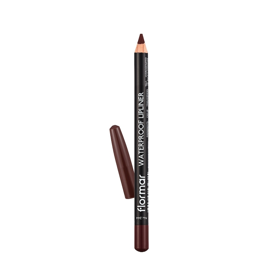 Flormar Waterproof Lipliner 246 Rosebush 244 - CHCLT FONDUE 1.14 g Braun