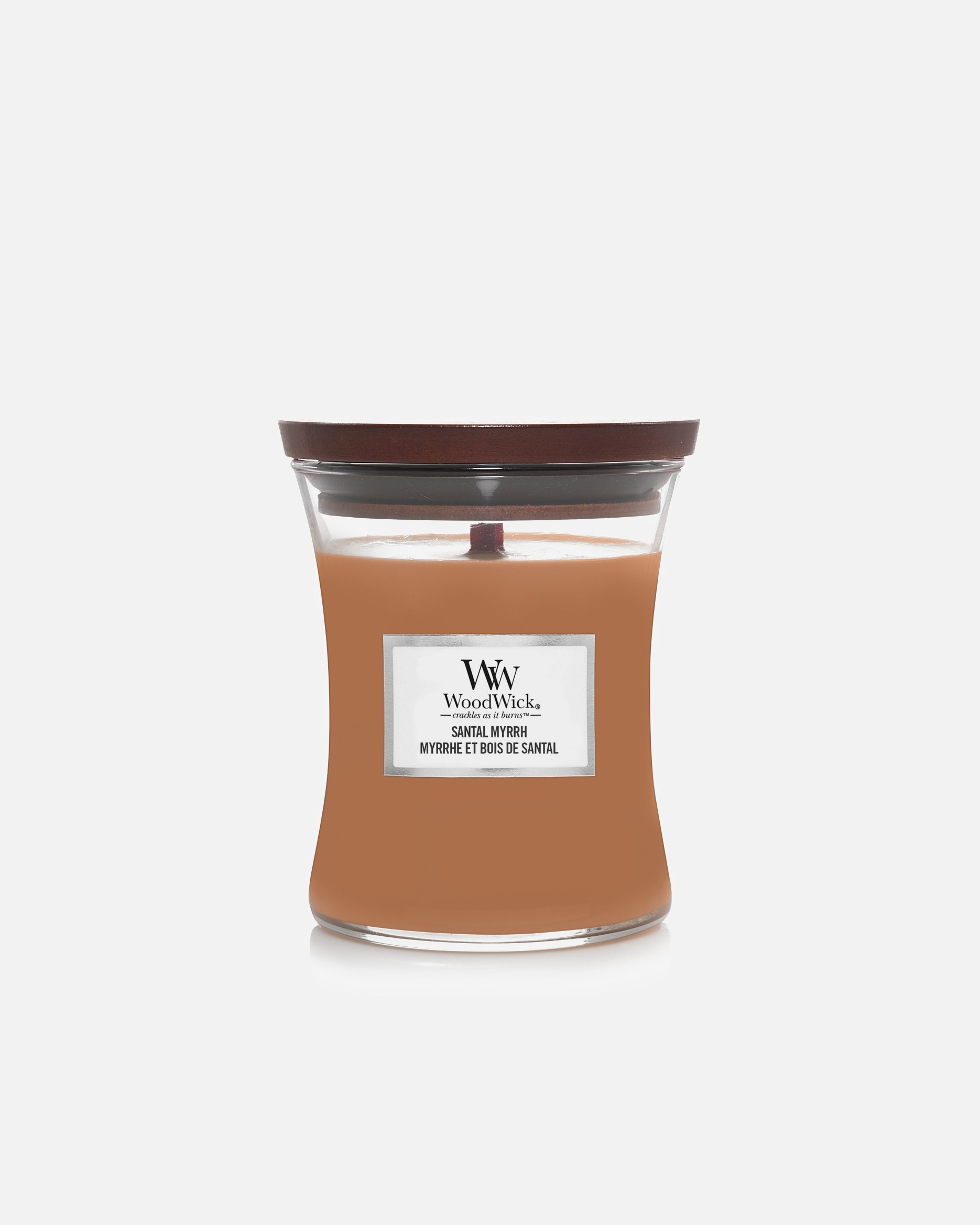 Kerze für Unisex WoodWick Santal Myrrh 275 g