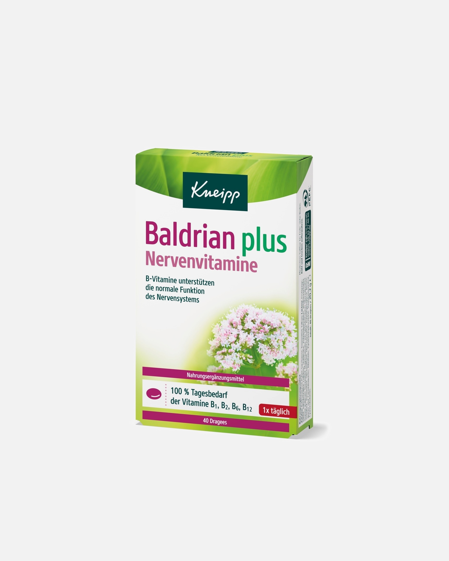 Nahrungsergänzungsmittel für Unisex Kneipp Baldrian Plus Nervenvitamine 1 Stk.