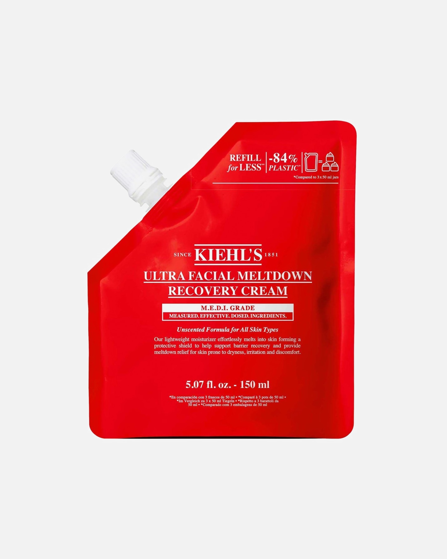 Gesichtscreme für Unisex Kiehl’s Ultra Facial Meltdown Recovery 150 ml