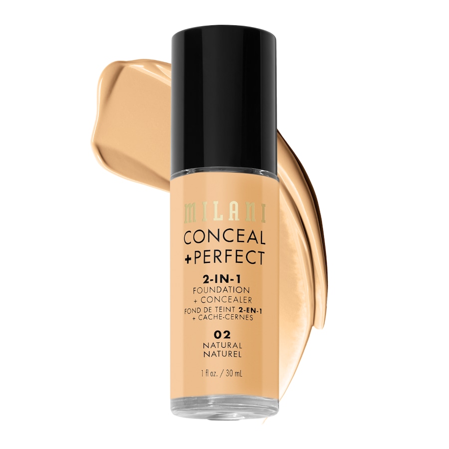 Milani Conceal + Perfect 2in1 Foundation Natural/ 02 30 ml Hellbraun