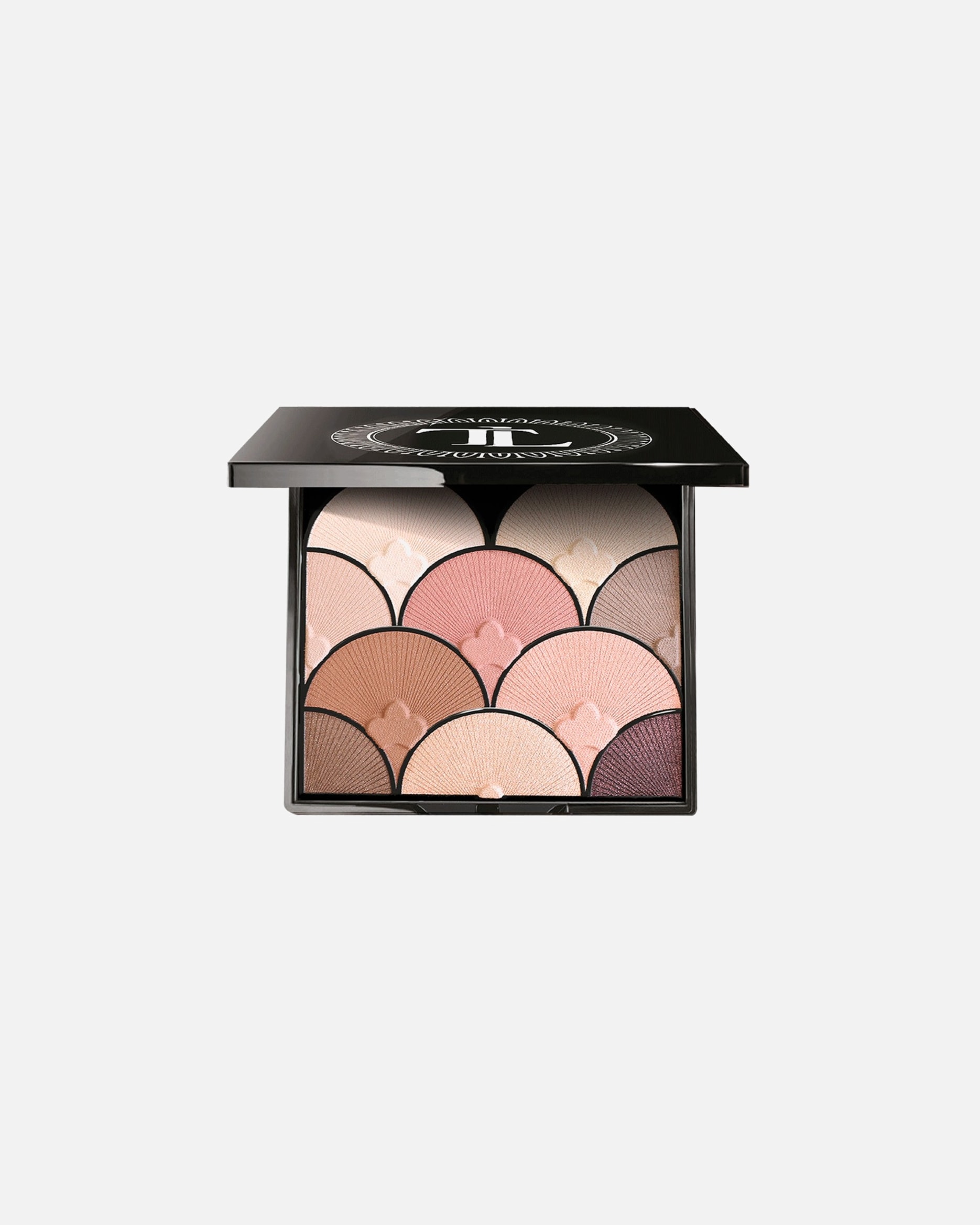 Lidschatten für Unisex T. LeClerc Eyeshadow Palette 01 EVENTAIL ROSE DES SABLES
