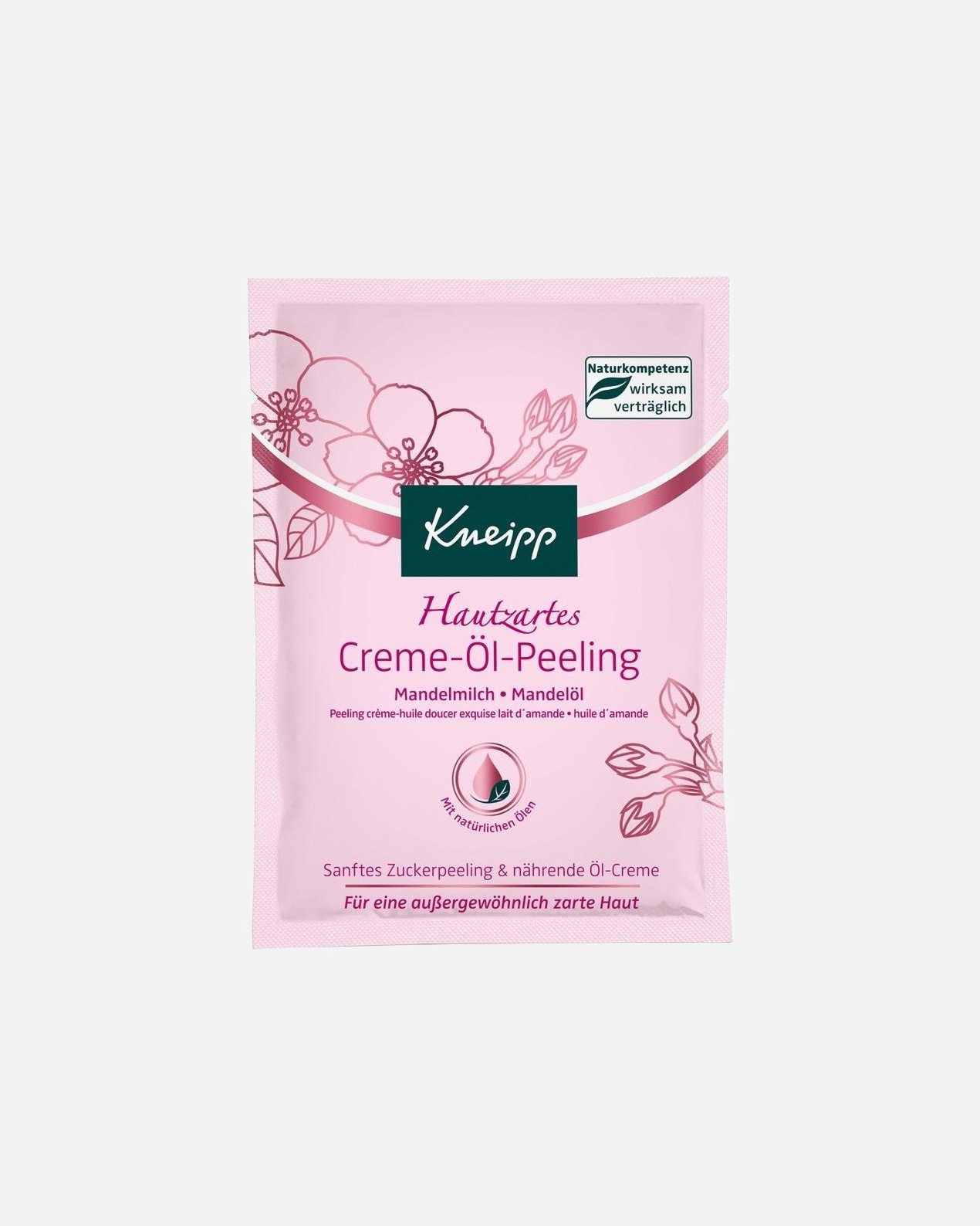 Körperpeeling für Weiblich Kneipp Hautzartes Creme-öl-Peeling - Mandelmilch & Mandelöl 40 ml
