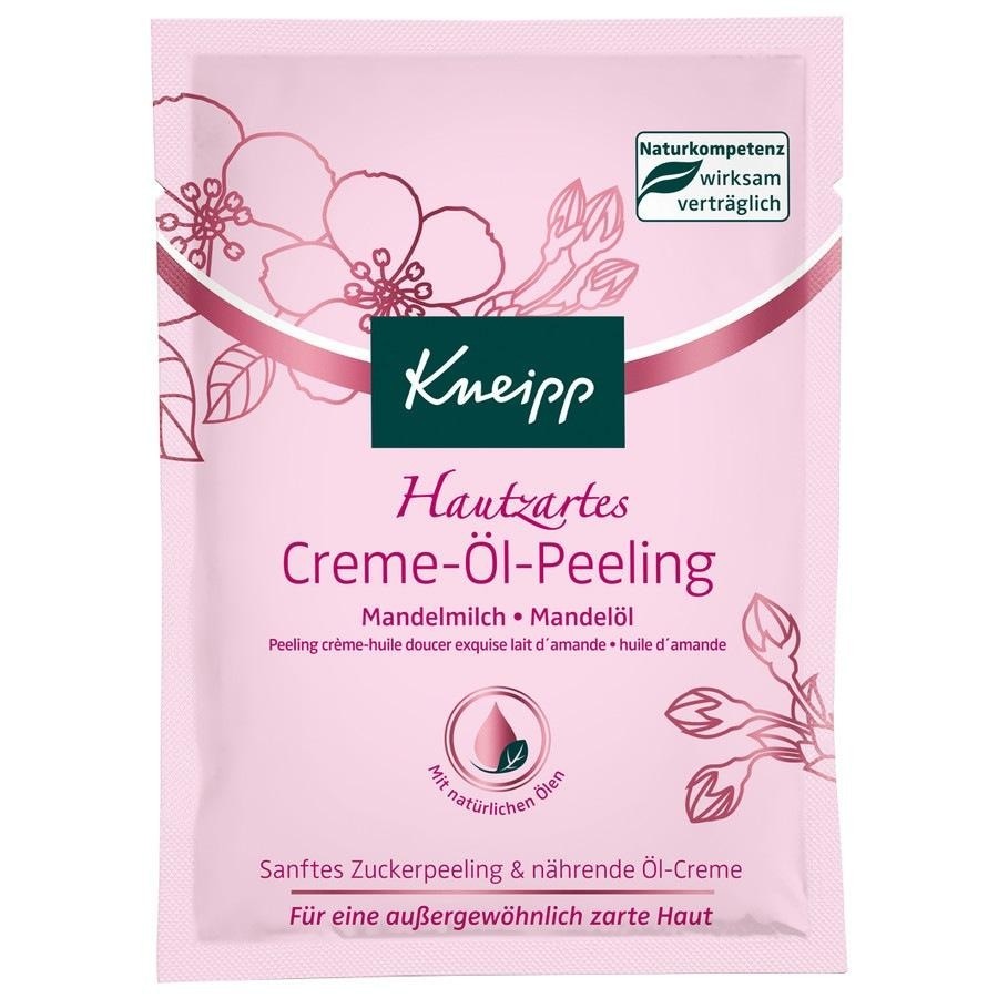 Kneipp Hautzartes Creme-öl-Peeling - Mandelmilch & Mandelöl Körperpeeling 40 ml Damen