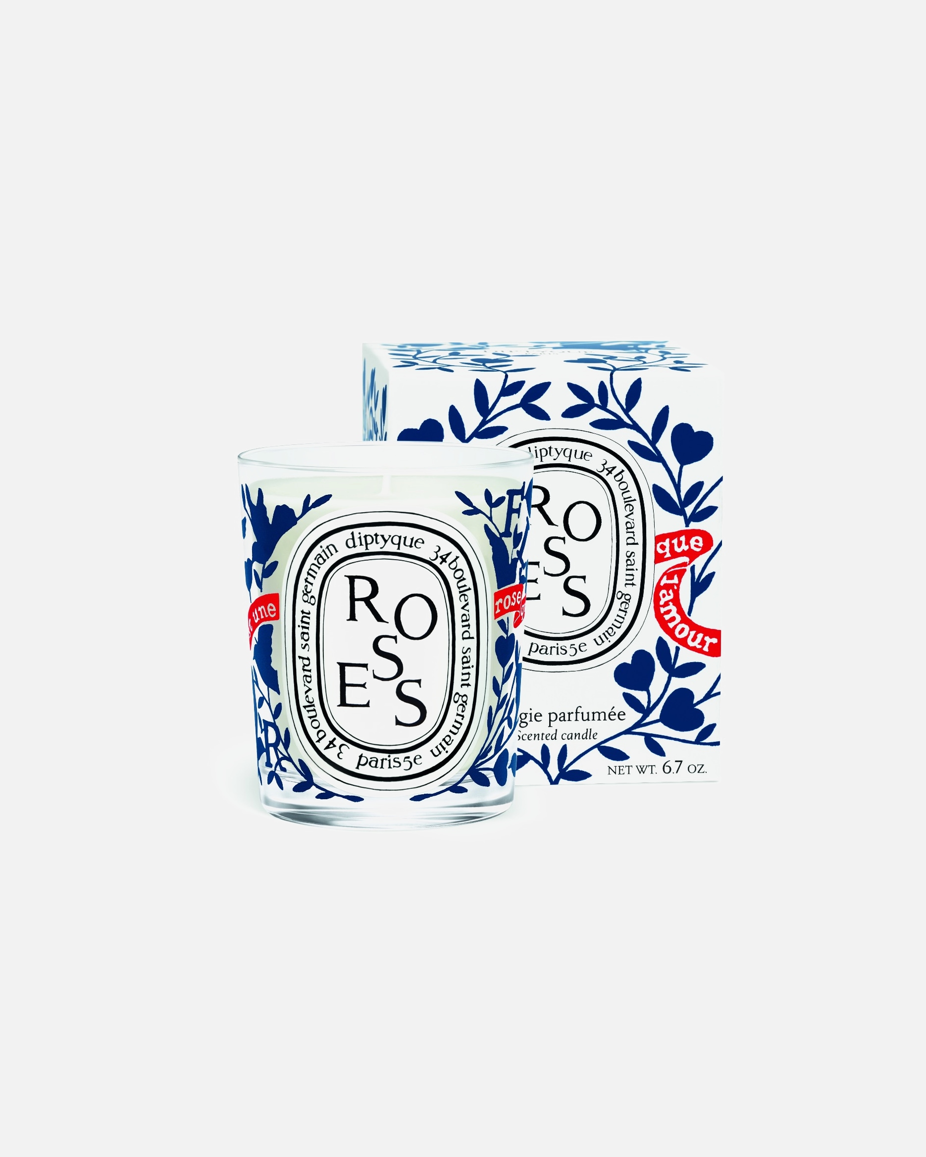Kerze für Unisex Diptyque Limited Valentines Roses Classic Candle 190 g