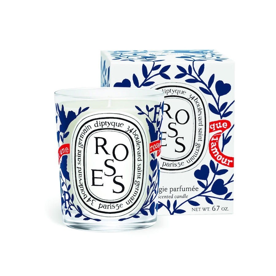 Diptyque Limited Valentines Roses Classic Candle Kerze 190 g