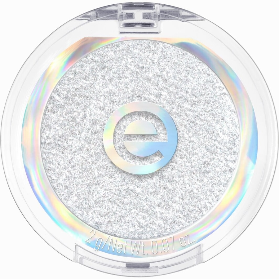 Essence Mono Glitter Lidschatten 01 - FROSTED SHINE 2 g Weiss