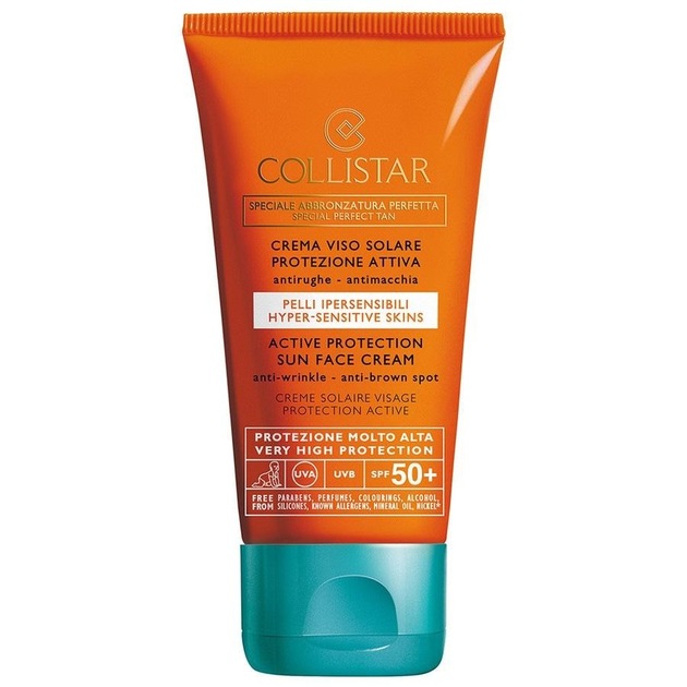 Collistar Sun Care Active Protection Sun Face Cream SPF 50+