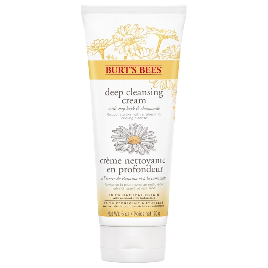 Burt's Bees Soap Bark and Chamomile Deep Cleansing Cream Gesichtsreinigungsschaum 170 g