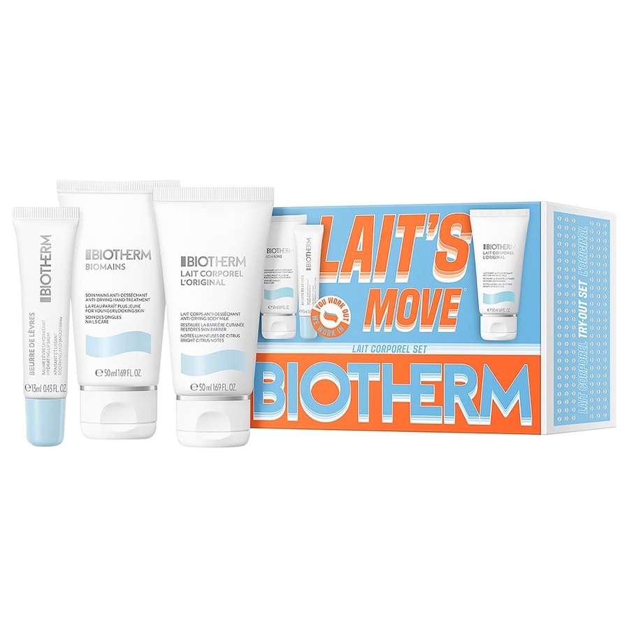 Biotherm Lait Corporel Set in Reisegröße Gesichtspflegeset Damen