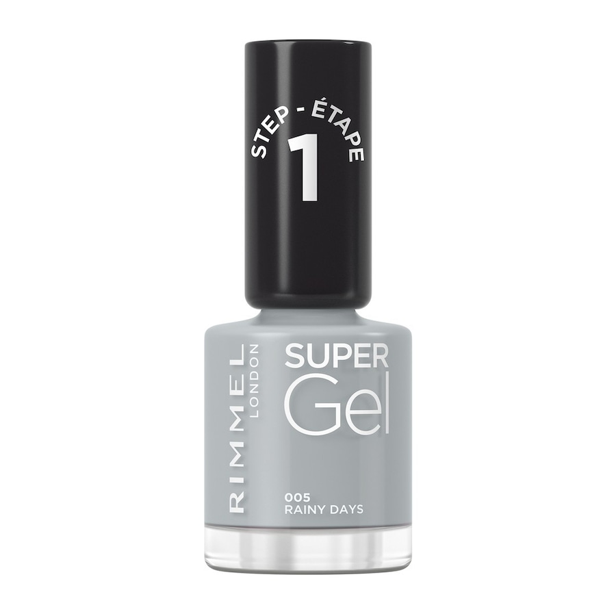 Rimmel London Super Gel żelowy lakier do paznokci 060 Nagellack 12 ml Grau Damen