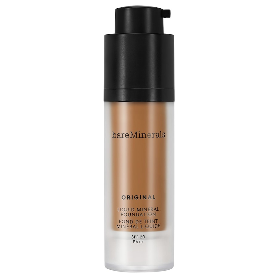bareMinerals Original Liquid Mineral SPF 20 Foundation 26 - WARM DARK 30 ml Braun
