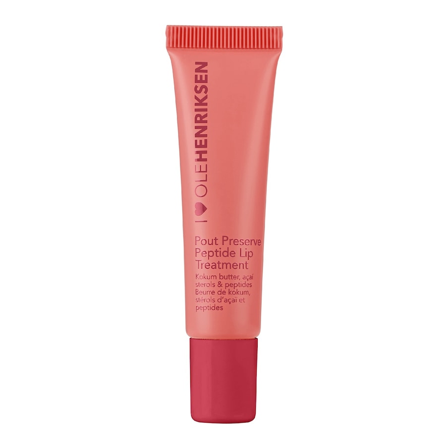 Ole Henriksen Pout Preserve Hydrating Peptide Lippen- & Mundsalbe Strawberry Sorbet 12 ml Rosegold