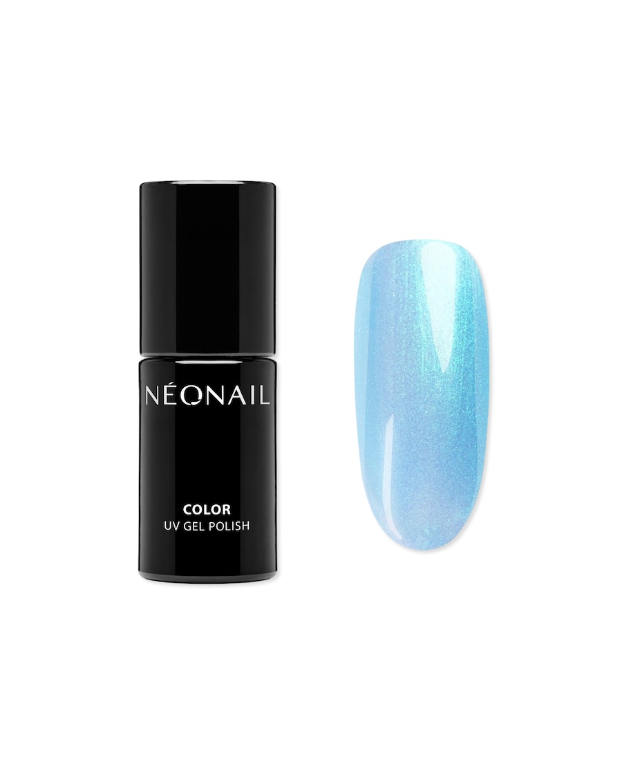 NEONAIL Gel Polish UV-Nagellack Shimmering Waves 7.2 ml Silber