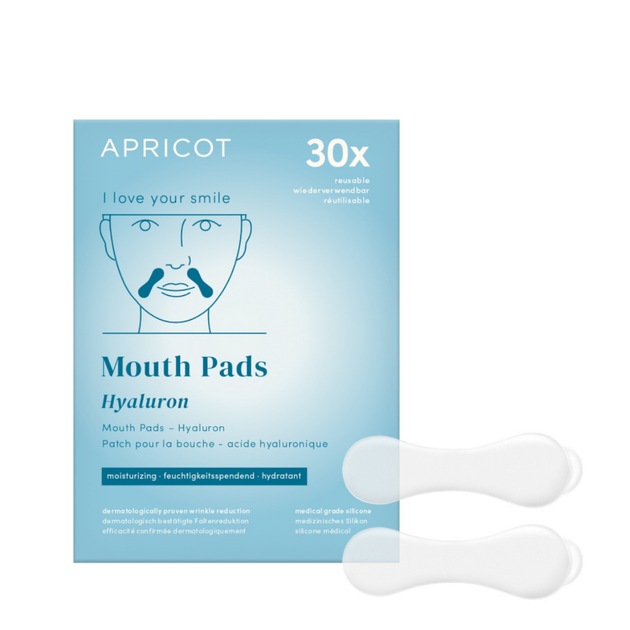Apricot Wiederverwendbare Mund Pads mit Hyaluron