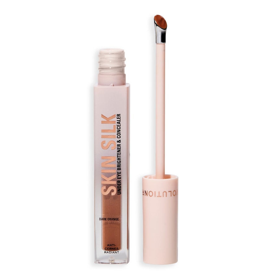 REVOLUTION Skin Silk Concealer DARK ORANGE 4 ml Braun