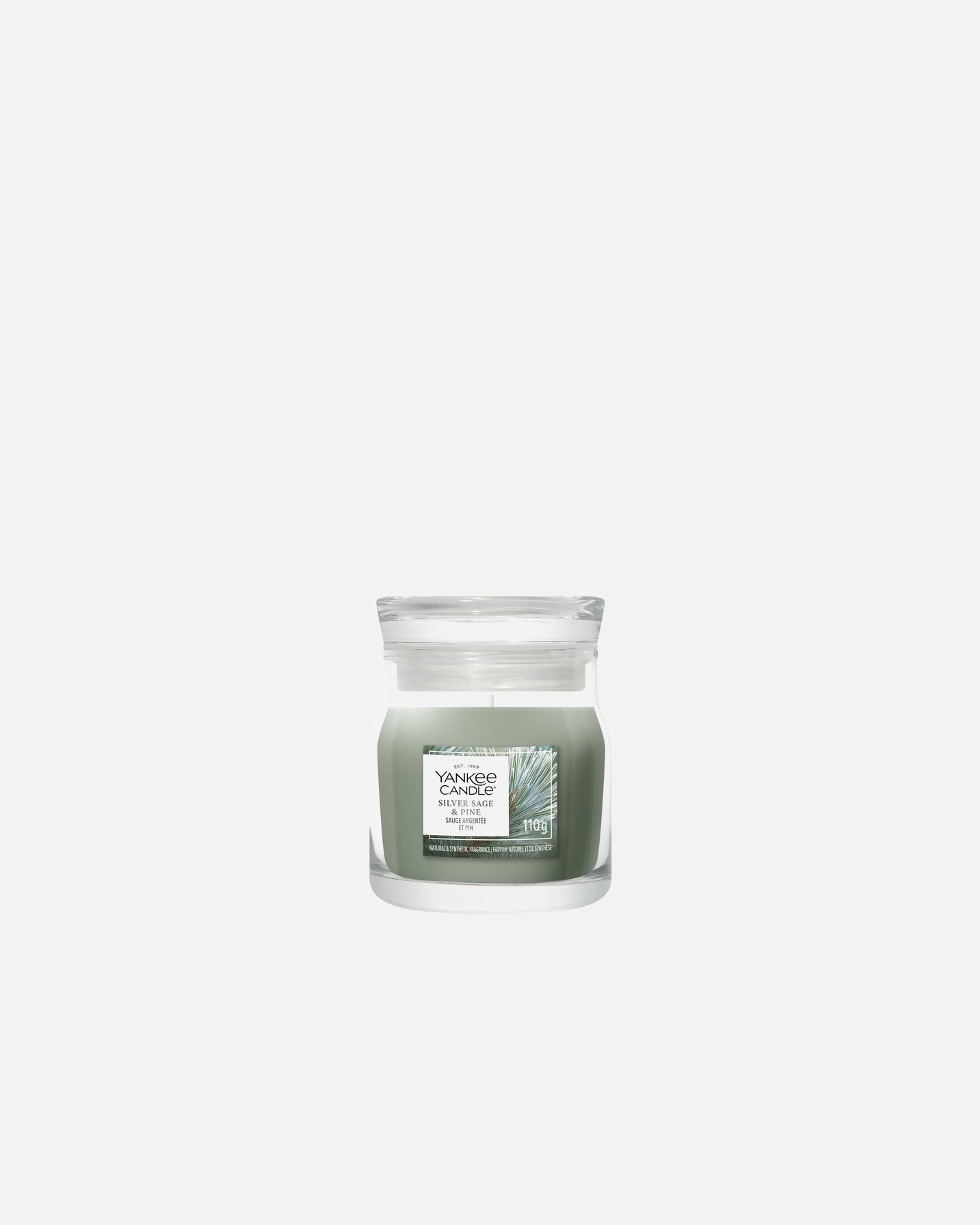 Kerze für Unisex YANKEE CANDLE Default Brand Line Silver Sage & Pine 110 g