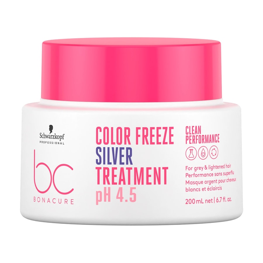 Schwarzkopf Professional BC BONACURE pH 4.5 Color Freeze Silver Treatment Haarkur 200 ml