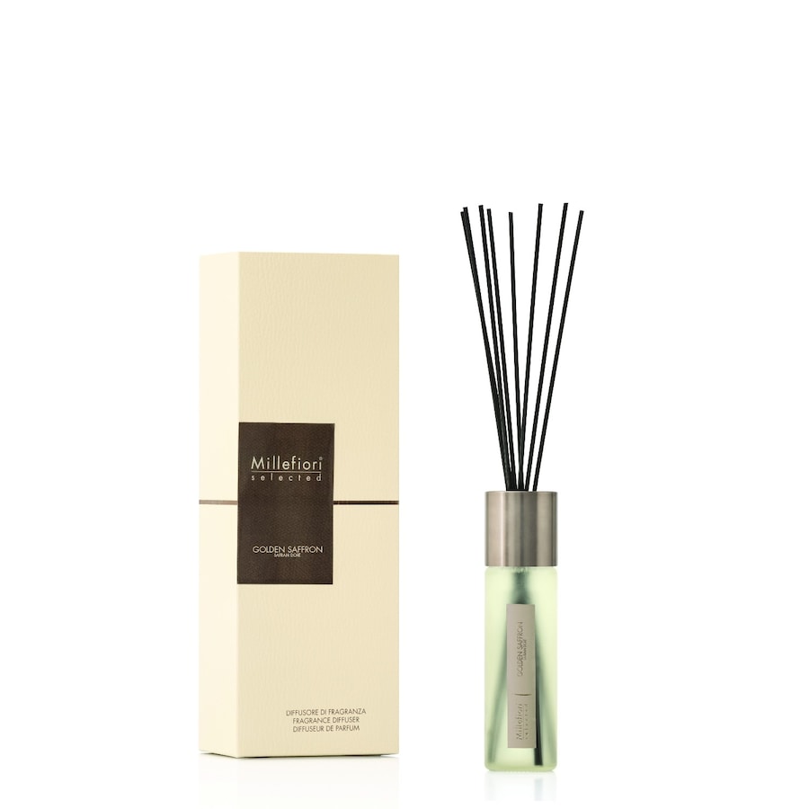 Millefiori MILANO selected Reed Diffuser Golden Saffron Raumduft 100 ml