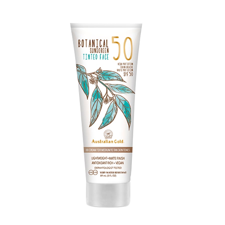 Australian Gold Botanical Face SPF50 BB Cream Medium-tan 88 ml Hellbraun