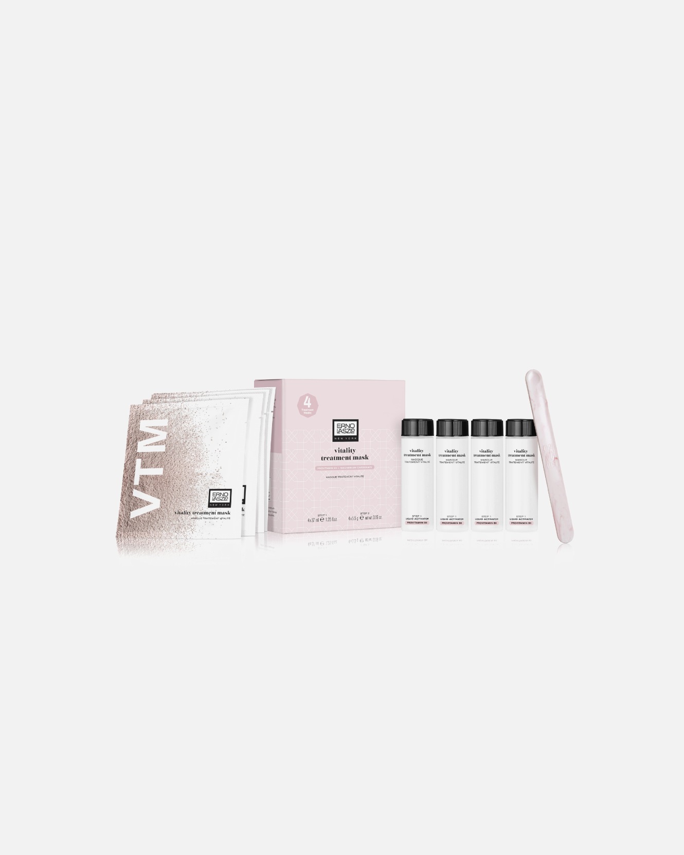 Feuchtigkeitsmaske für Unisex Erno Laszlo VTM Vitality Treatment Mask Vitality Treatment Mask 4x37 ml + 4x5,5 gr.